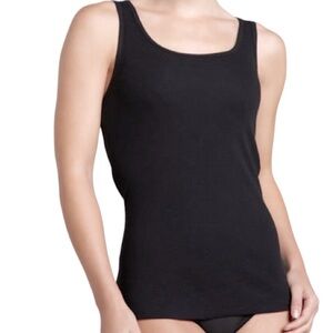 Spanx Show Topper Tank‎ with Built in Body Suit Black size S